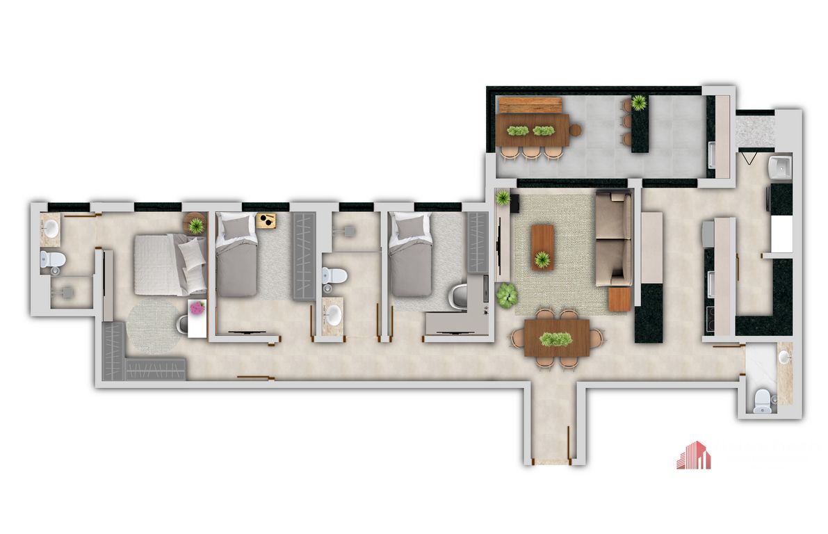 Apartamento, 3 quartos, 109 m² - Foto 52