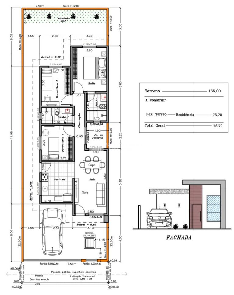 Casa, 3 quartos, 76 m² - Foto 34