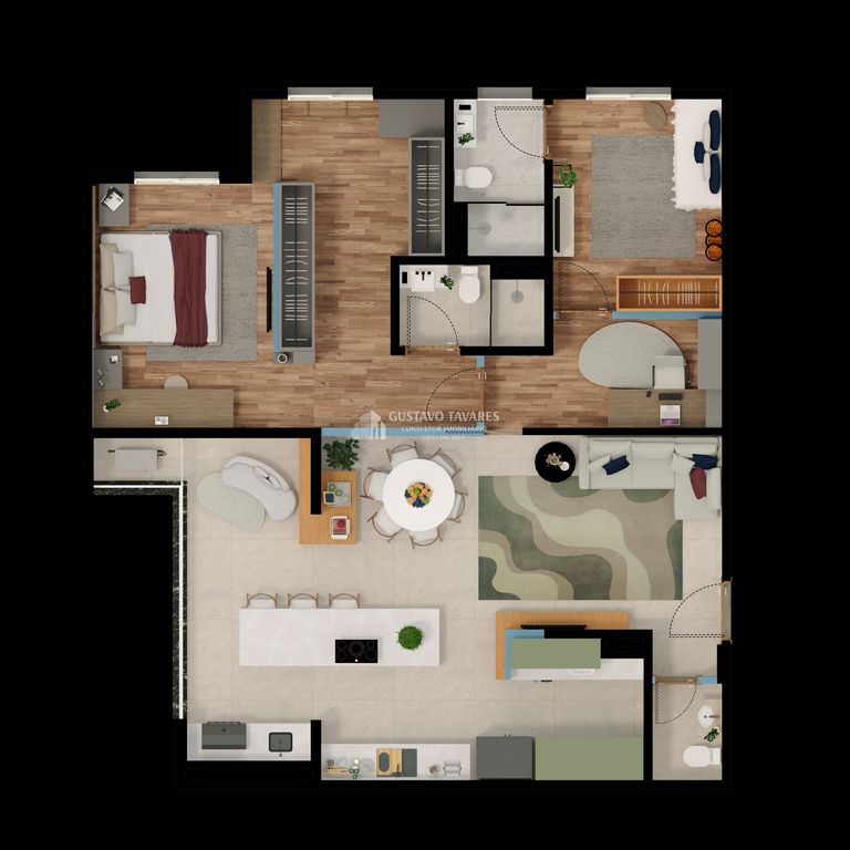 Apartamento, 3 quartos, 111 m² - Foto 85