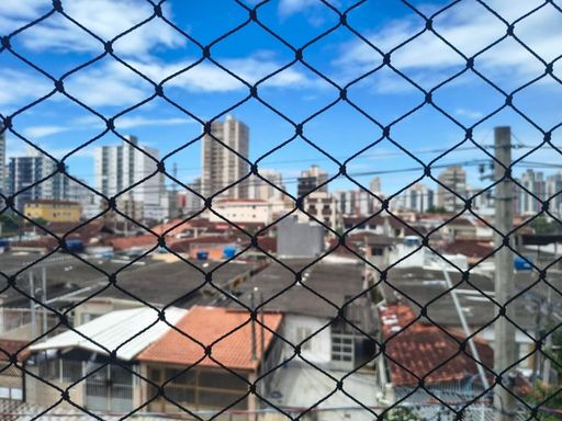 Sacada com vista livre.