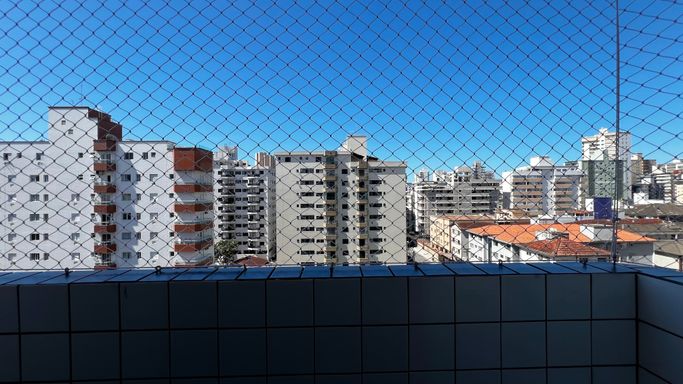 Sacada com vista livre.