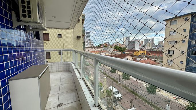 Sacada com vista livre.