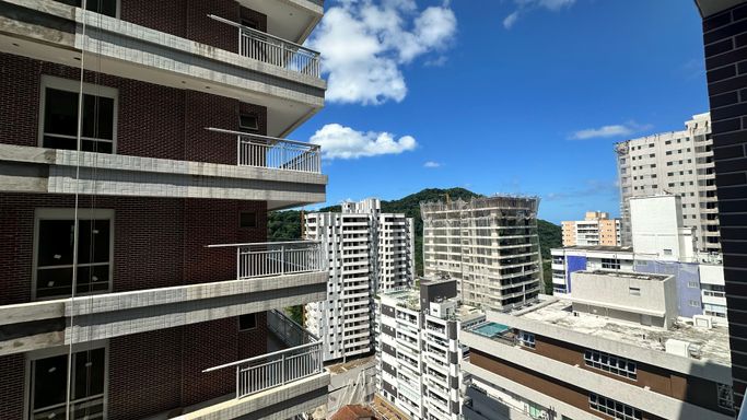 Vista da sacada gourmet