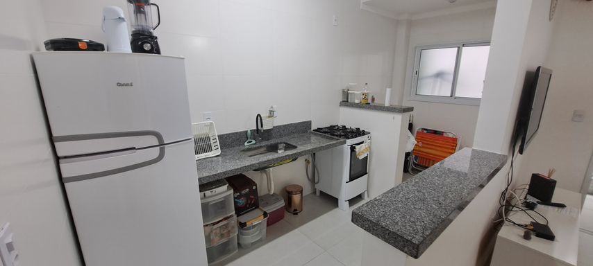 Cozinha americana.