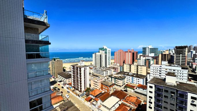 Vista para o mar.