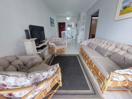 Sala ampla para 2 ambientes