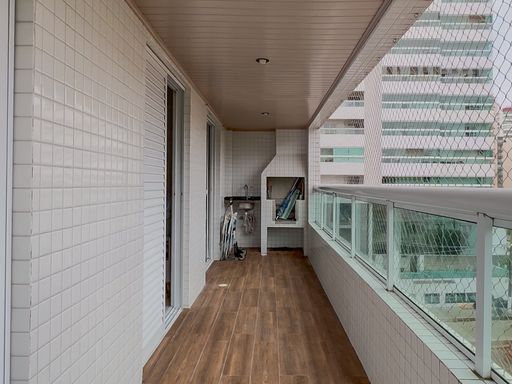 Sacada gourmet com vista livre.