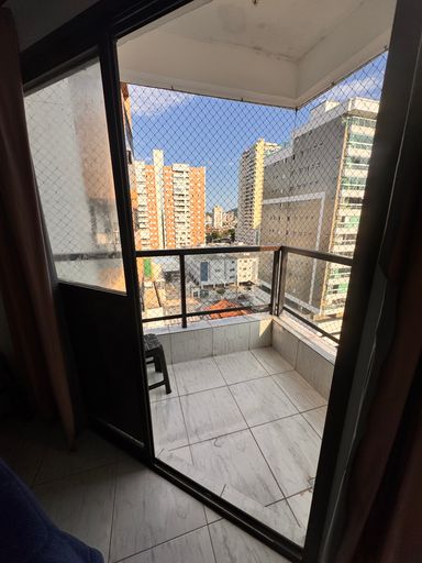 Sacada da sala living.