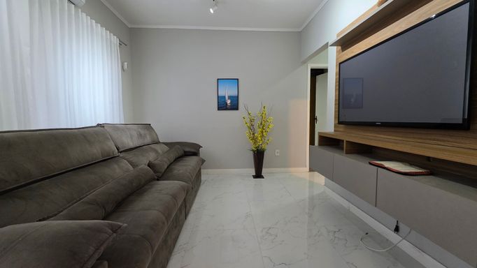 Sala com ar-condicionado.