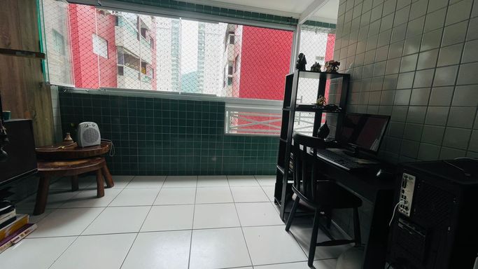 Sacada envidraçada.