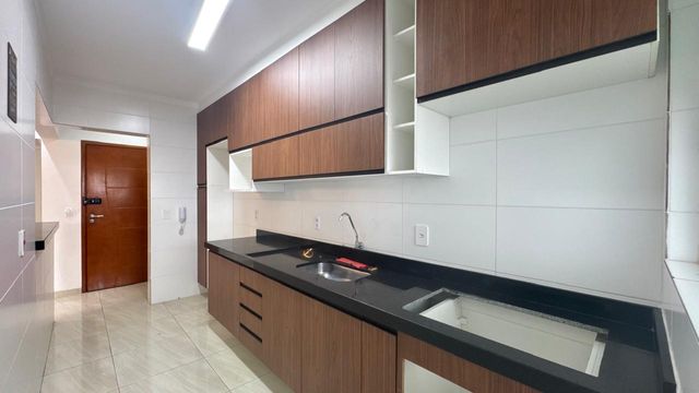 Cozinha americana planejada.