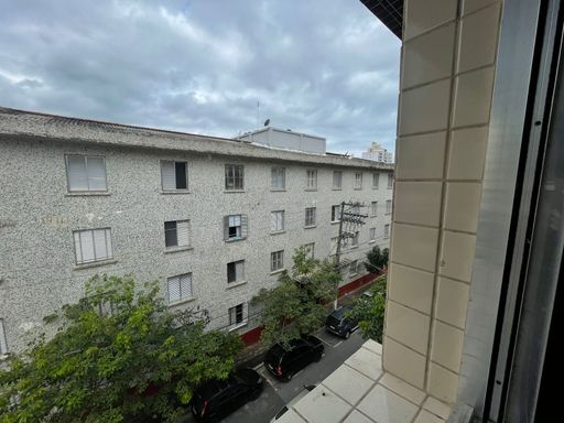 Vista da janela da sala living.