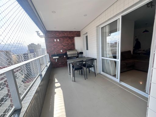 Sacada gourmet com vista livre.