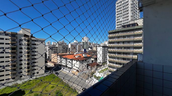 Sacada com vista livre.