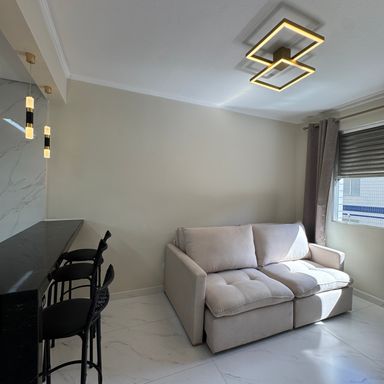 Sala bem iluminada
