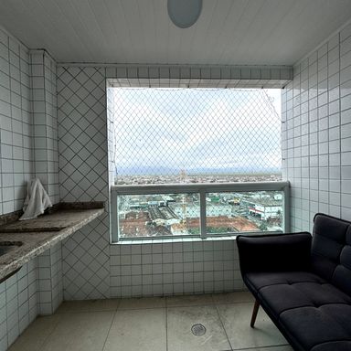 Sacada com vista livre.