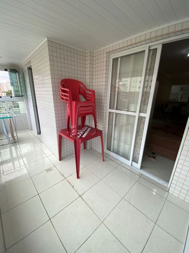 Sacada gourmet envidraçada.