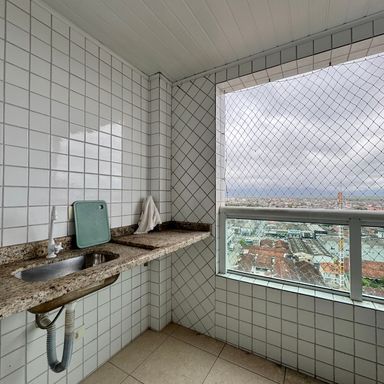 Sacada com vista livre.