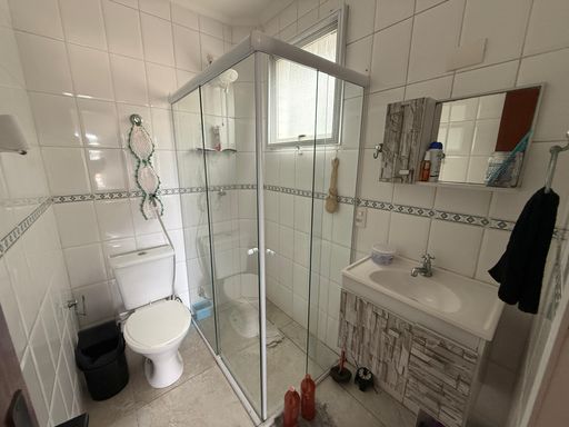 Wc suíte com box em L