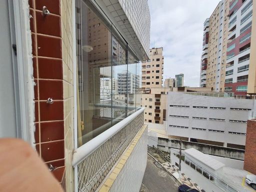 Vista da sacada gourmet.