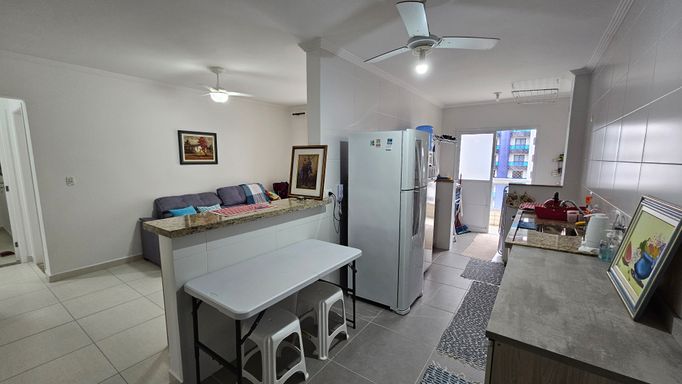 Cozinha americana.
