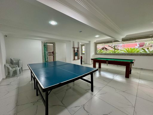 Salão de jogos e festa