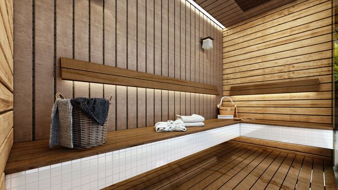 Sauna.