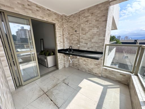 Sacada com vista livre.