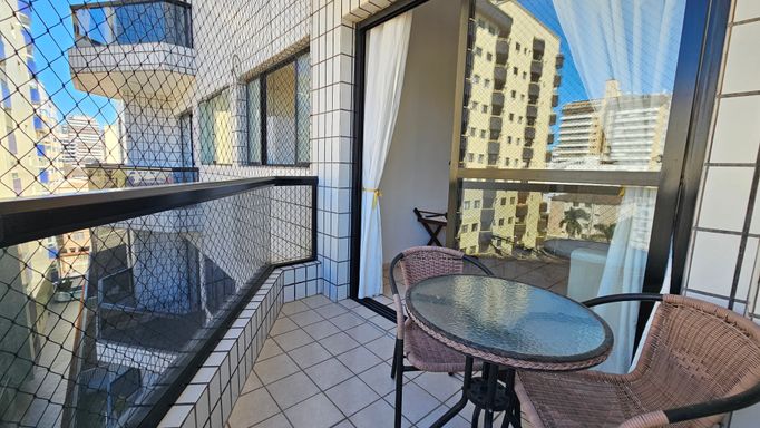 Sacada com vista livre.