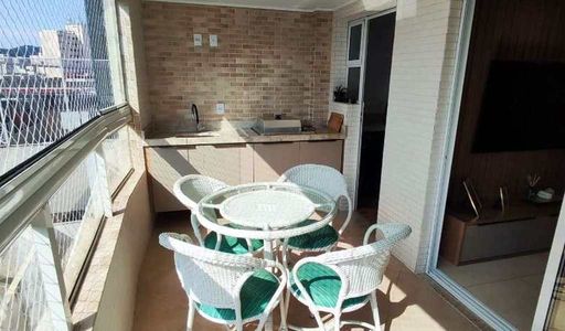 Sacada gourmet envidraçada.