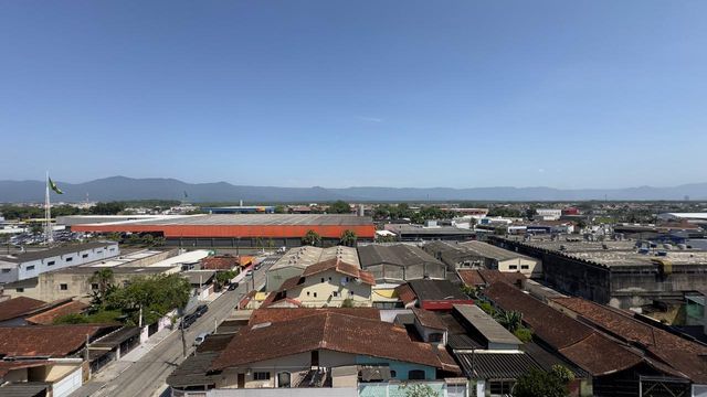 Vista livre da sacada.