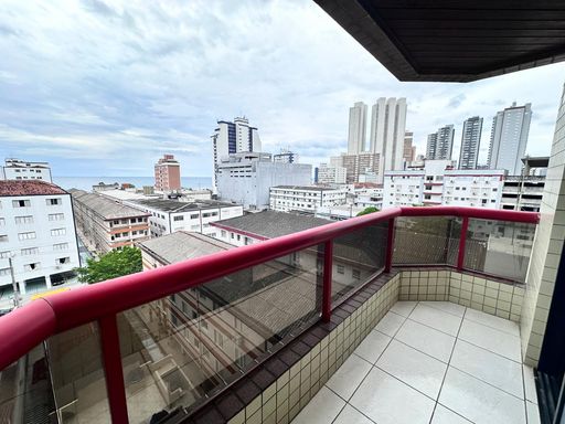 Sacada privativa da suíte.