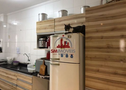 Cozinha americana.
