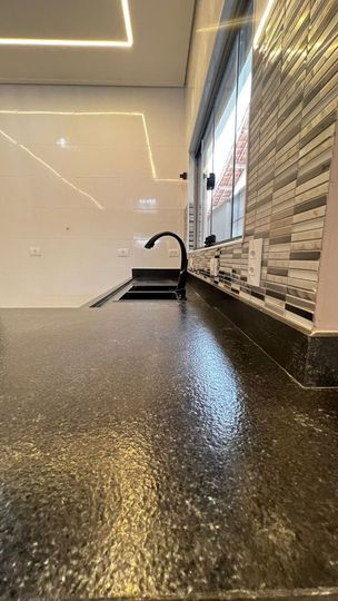 Cozinha com Balcão Americano