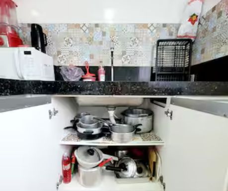 Cozinha completa e equipada