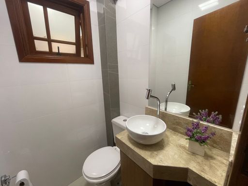 Lavabo moderno para maior comodidade no dia a dia