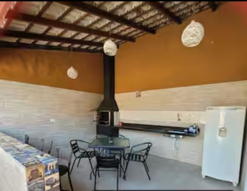 Área ideal para churrasco com amigos